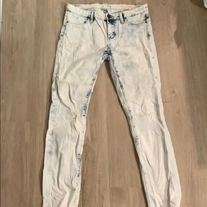White washes blank nyc skinny jeans